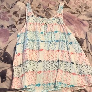 Red white blue tank top